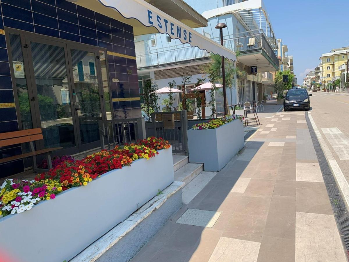 Hotel Estense Rimini Luaran gambar